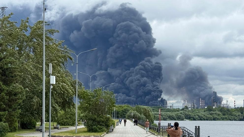 Exploze rafinerie