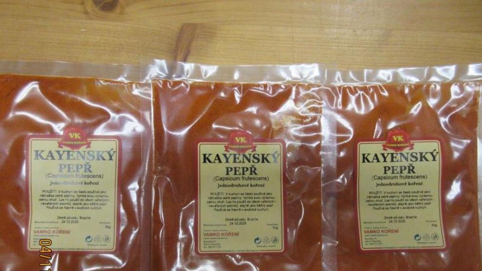 Nebezpečný Kayenský pepř (1)