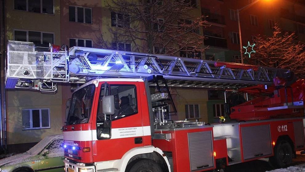Požár v Horním Slavkově na Sokolovsku - 6