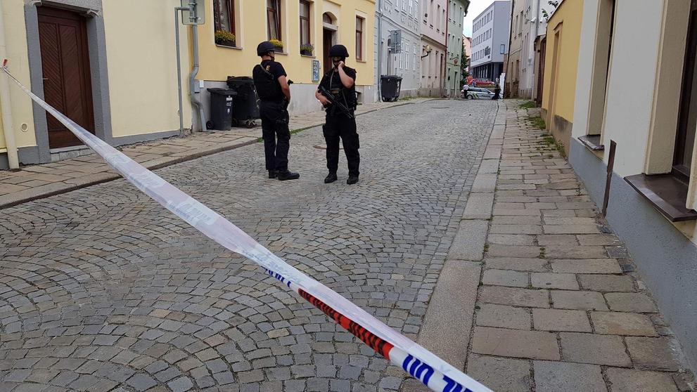 Policejní zásah v Jihlavě - 1
