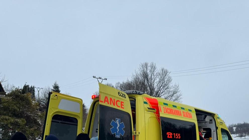 Dopravní nehoda autobusu na Bruntálsku