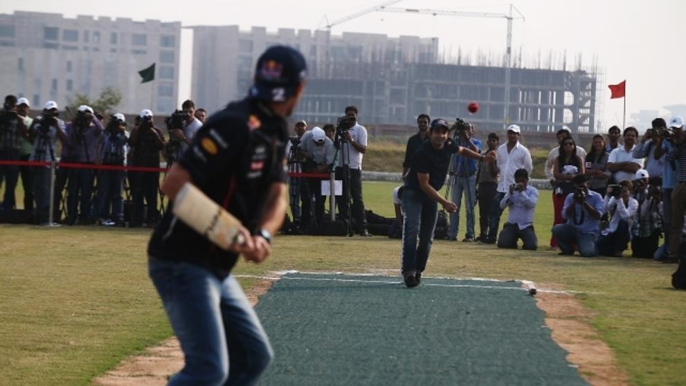 Mark Webber hraje kriket - 5