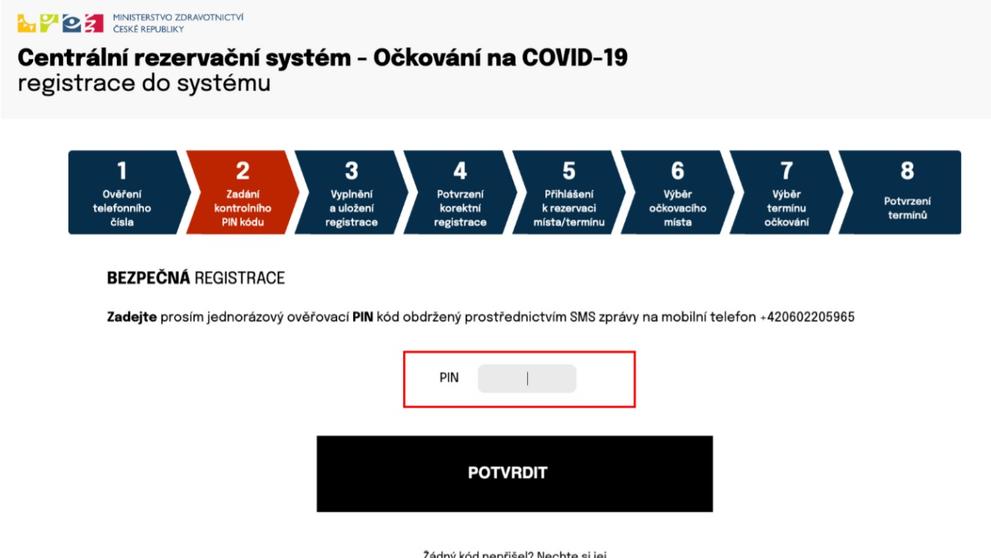 Rezervační systém na očkování - 3
