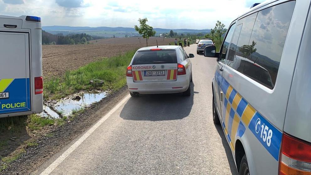 Nehoda u Nemíže na Benešovsku - 3