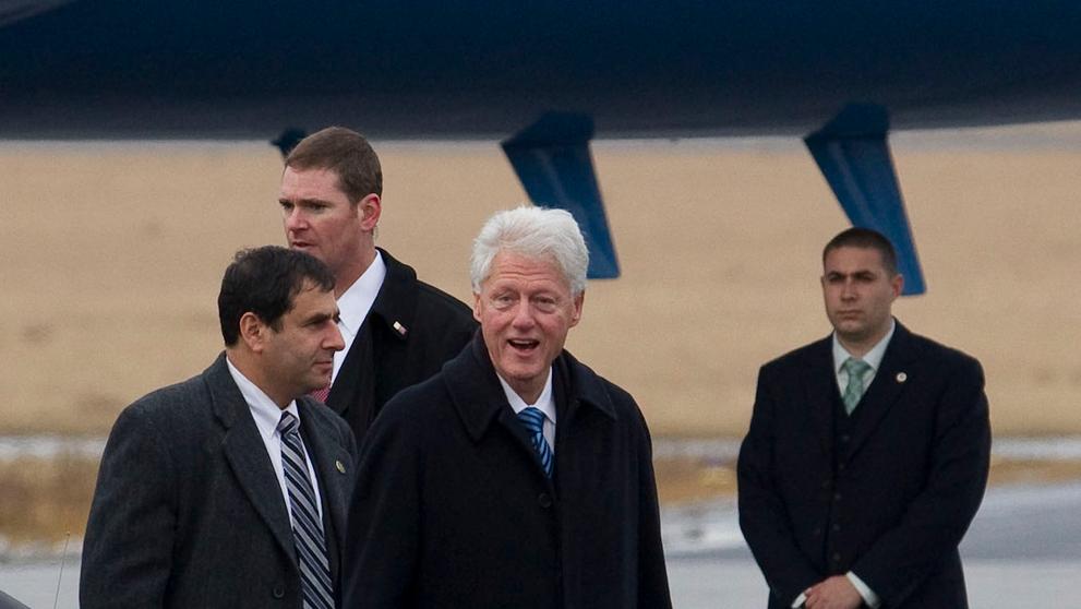 Václav Havel - ROZLOUČENÍ - PŘÍLETY HOSTŮ - Bill Clinton