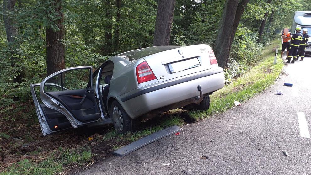 Dopravní nehoda v Pardubickém kraji (1)