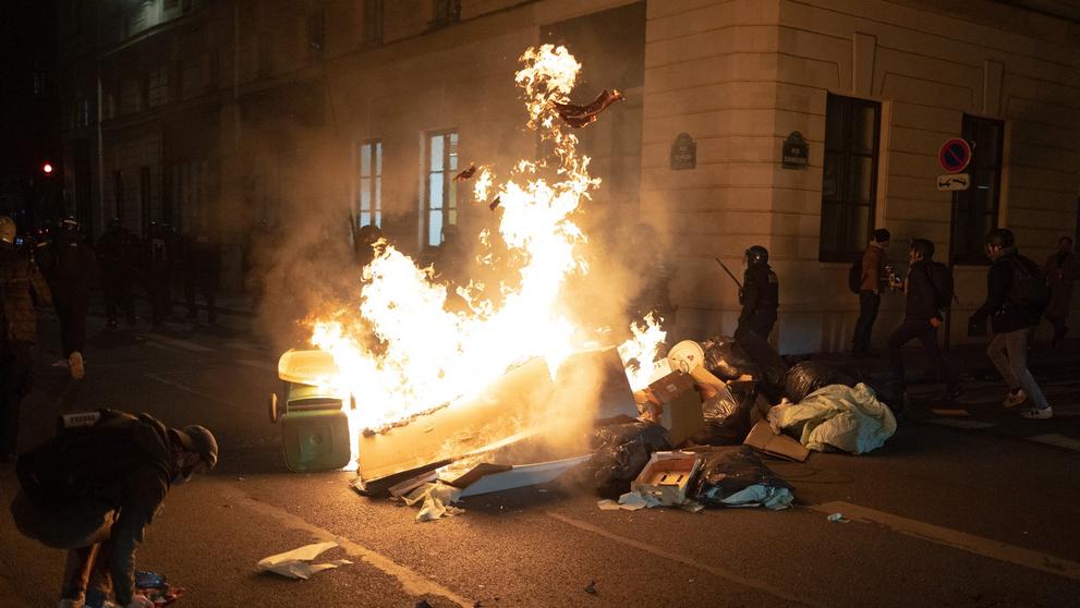 Demonstrace ve Francii (5)