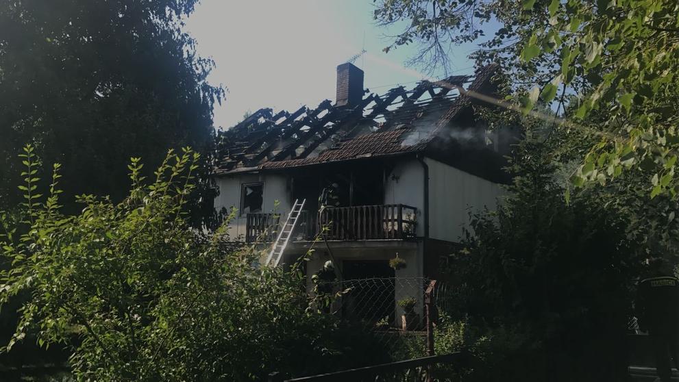 Požár domu V Čisté u Rakovníka - 3