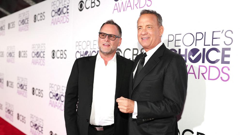 Dave Coulier a Tom Hanks, 18. 1. 2017 Los Angeles