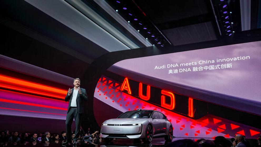 Čínský koncept AUDI E