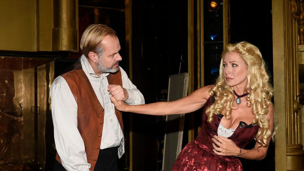 Kateřina Brožová a Petr Gazdík, 13. 11. 2023 Bídníci - zkouška