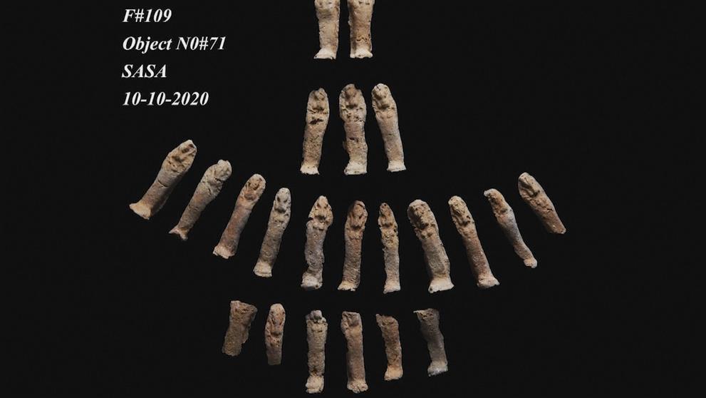 Nález vesnice v Egyptě - 1