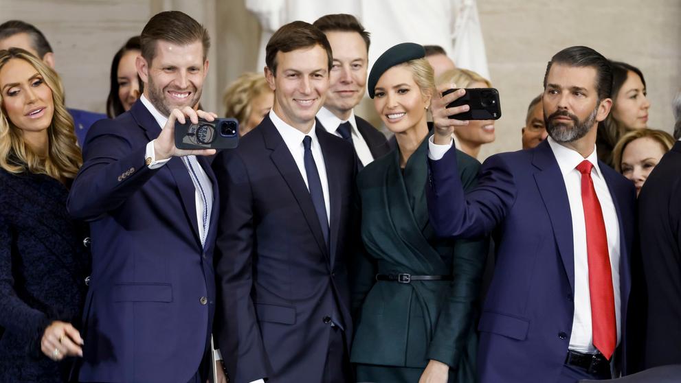 Ivanka Trumpová na inauguraci, 20. 1. 2025