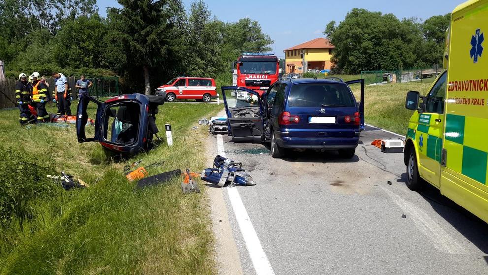 Vážná nehoda u Nových Hradů - 3