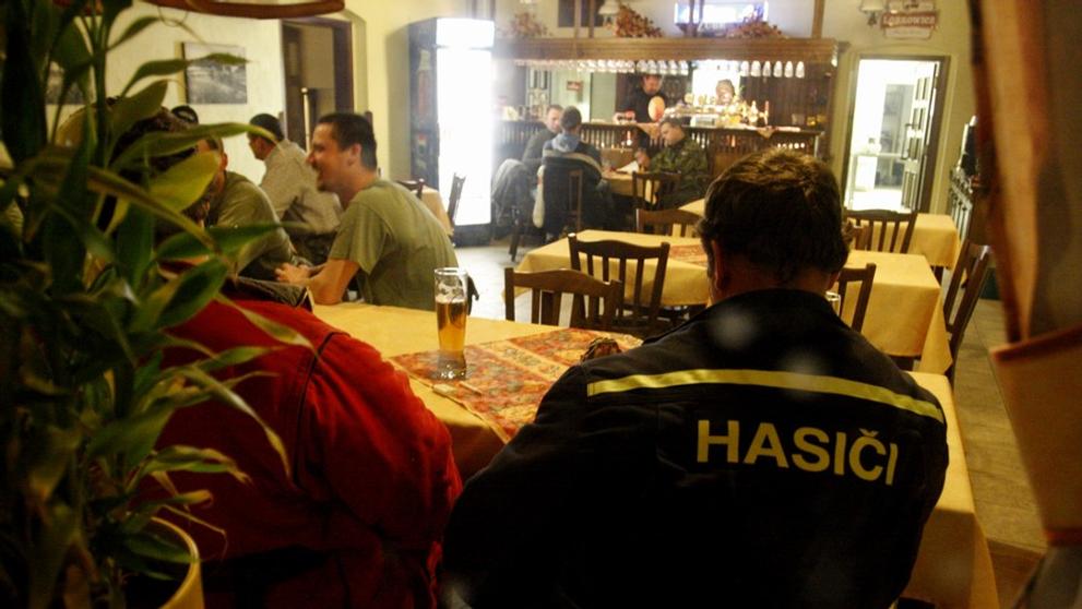 Hasiči v Troubkách