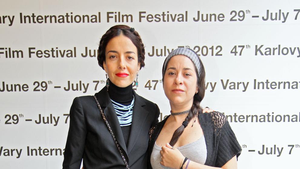 Herečka Cecilia Suárez a režisérka Lucía Carreras