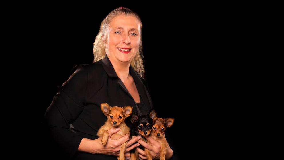 Hana Staňková se psy (1)