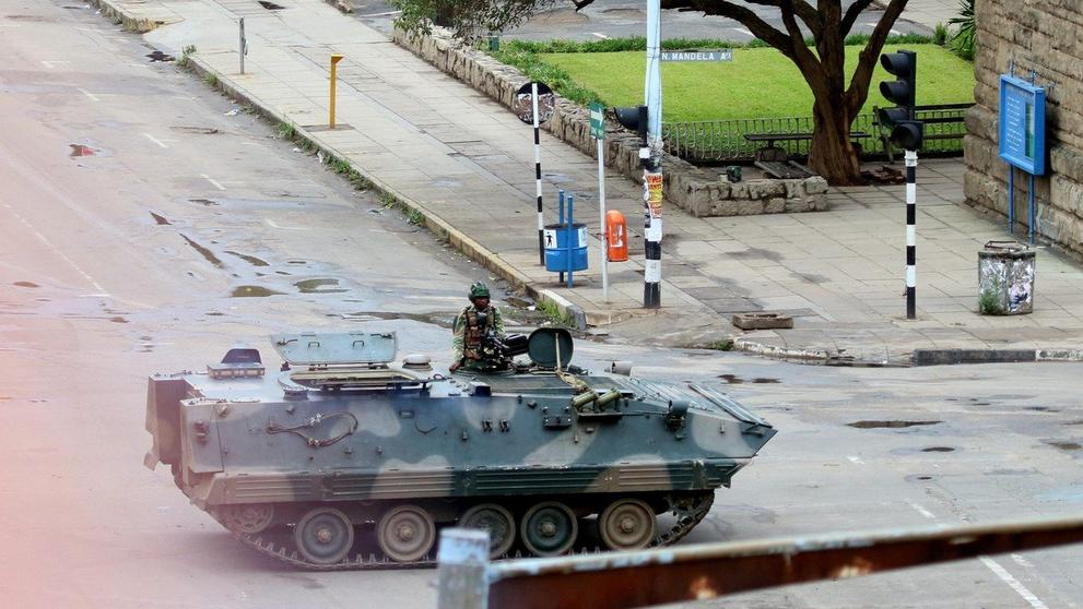 Armáda v Zimbabwe obsadila státní televizi - 3