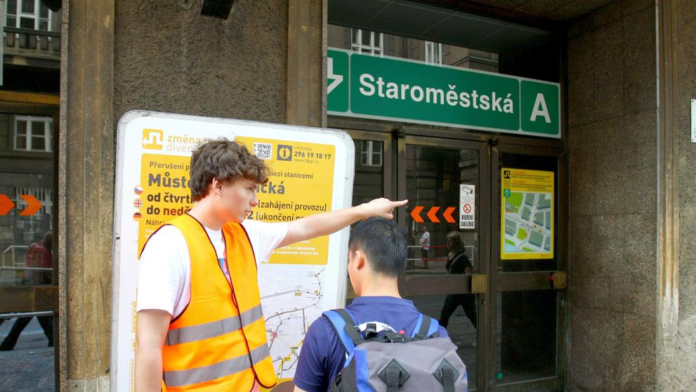 Uzavřená trasa A pražského metra - 10