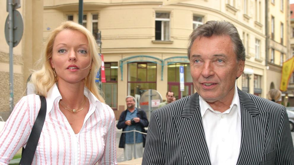 Dominika Gottová a Karel Gott, 23. 6. 2004