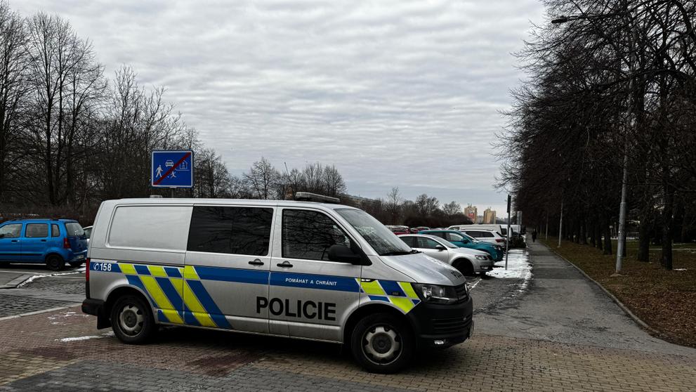 Údajný žhářský útok na Proseku