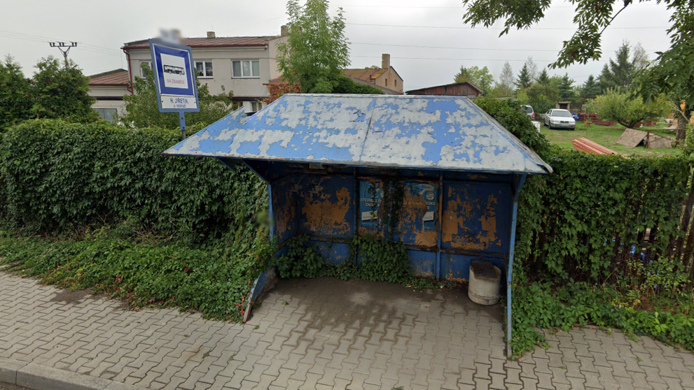 Zastávka v Horním Jiřetíně