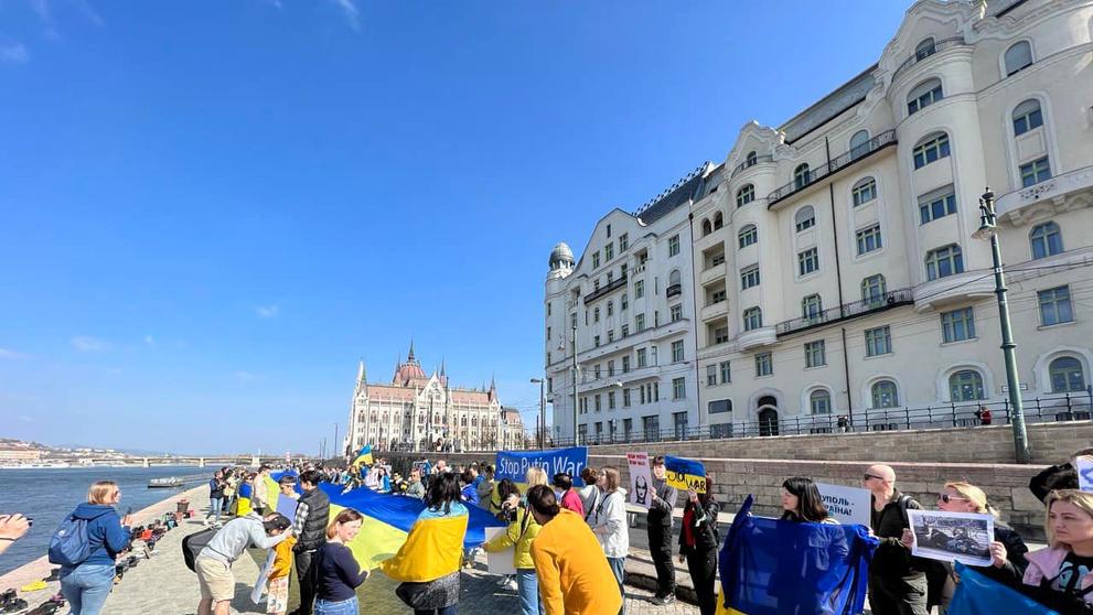 Protesty v Budapešti