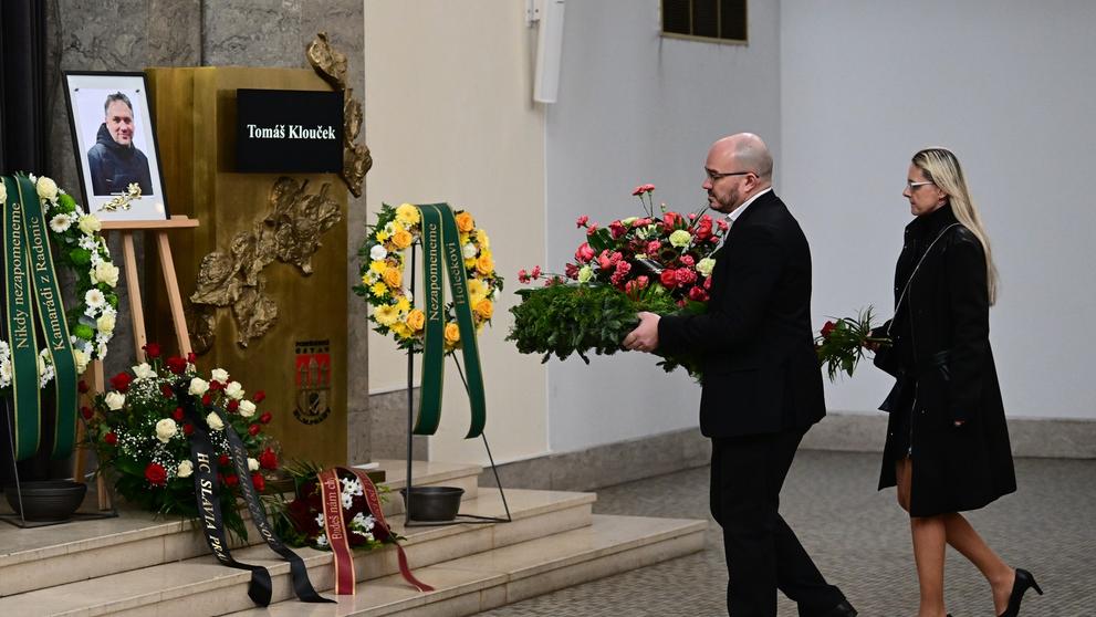 Pohřeb Tomáše Kloučka