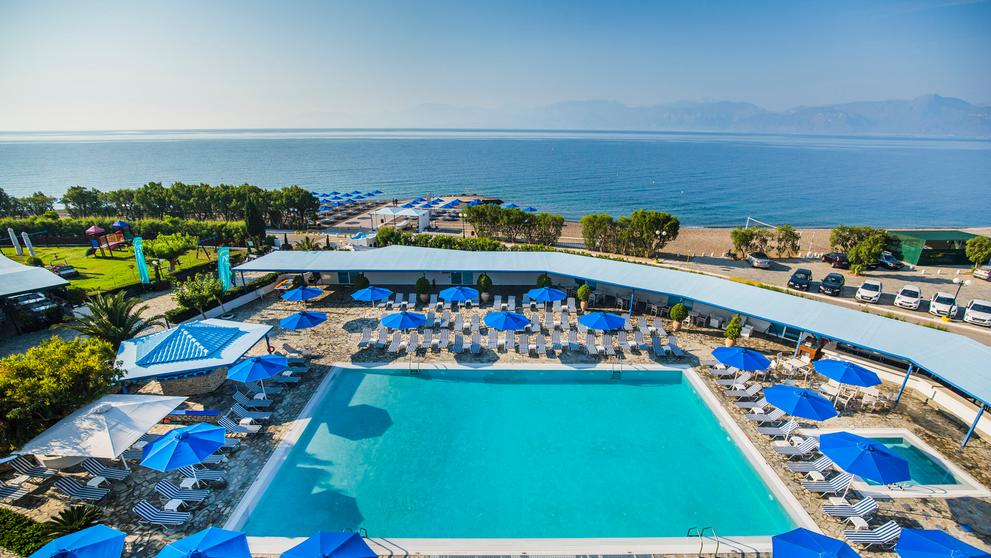 Řecko - Delphi Beach Alexandria Club, Korintská záliv