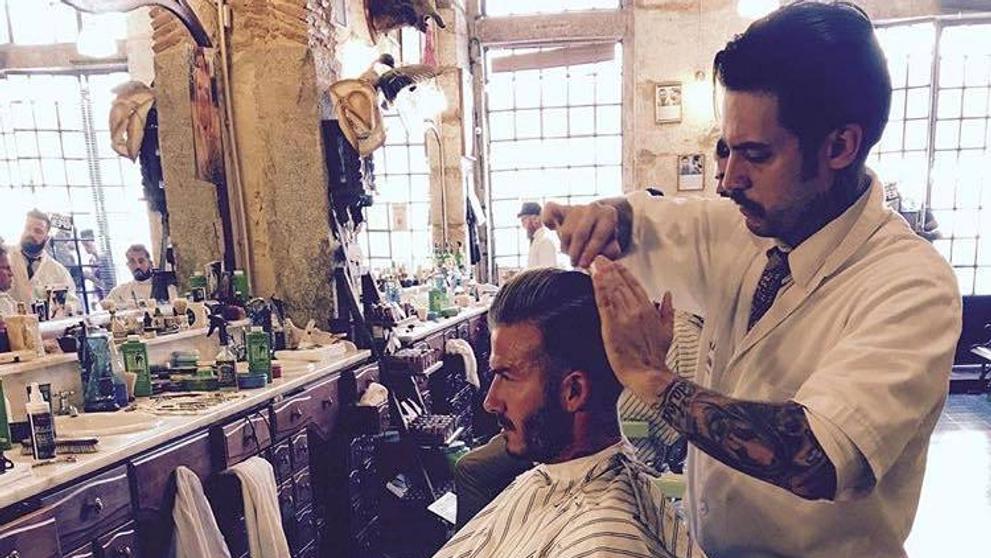 David Beckham a Michal Jinoch ve Figaro´s - 9