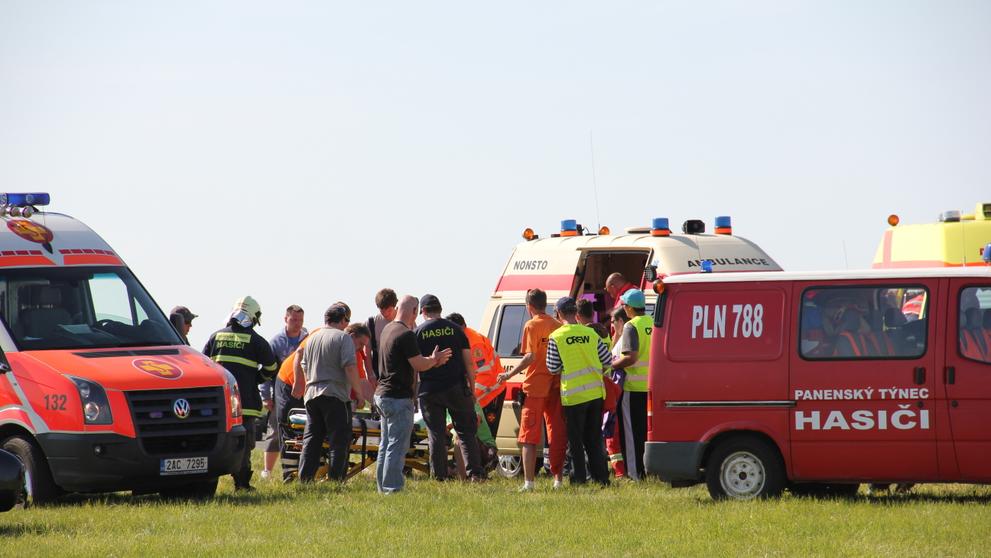 Nehoda na tuningovém srazu v Panenském Týnci 2 - 7