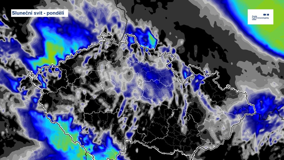 Sluneční svit - pondělí