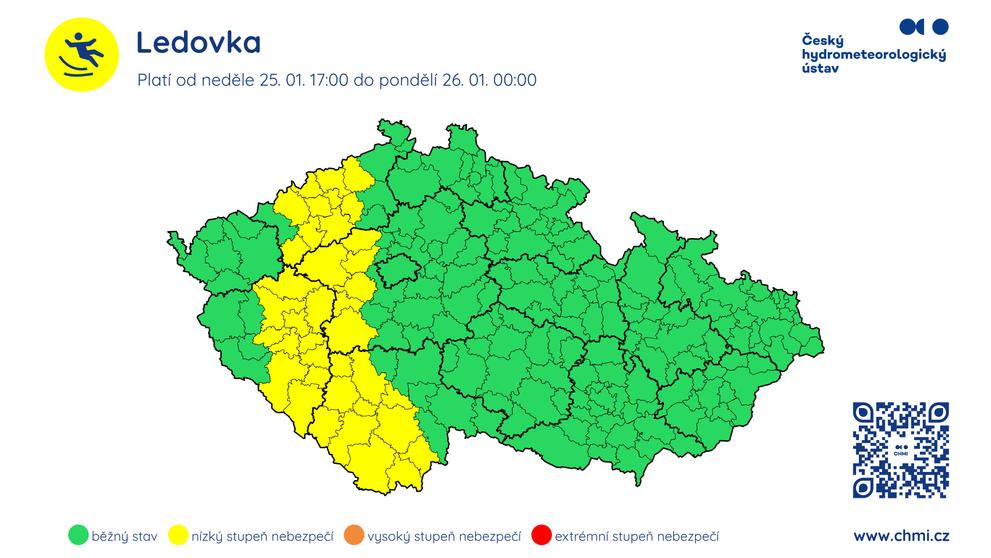 Výstraha před ledovkou