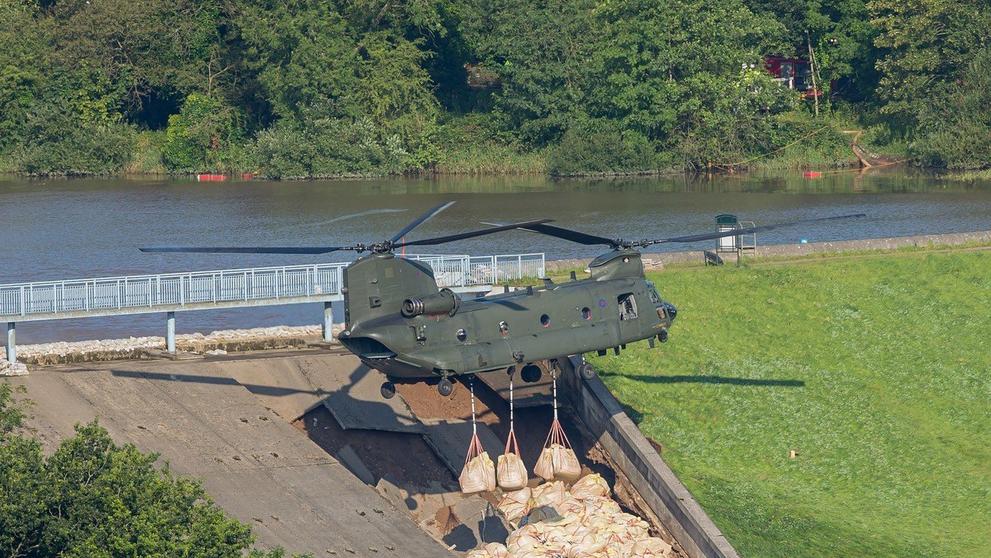 Hrozba protržení hráze ve Velké Británii - 2