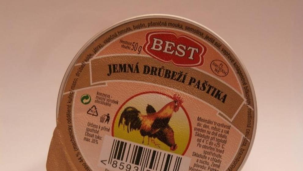 BEST Jemná drůbeží paštika