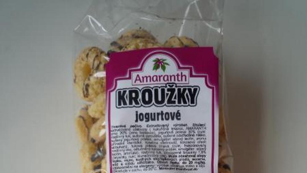 Potraviny na pranýři: Amaranth: Amaranth KROUŽKY jogurtové - 2