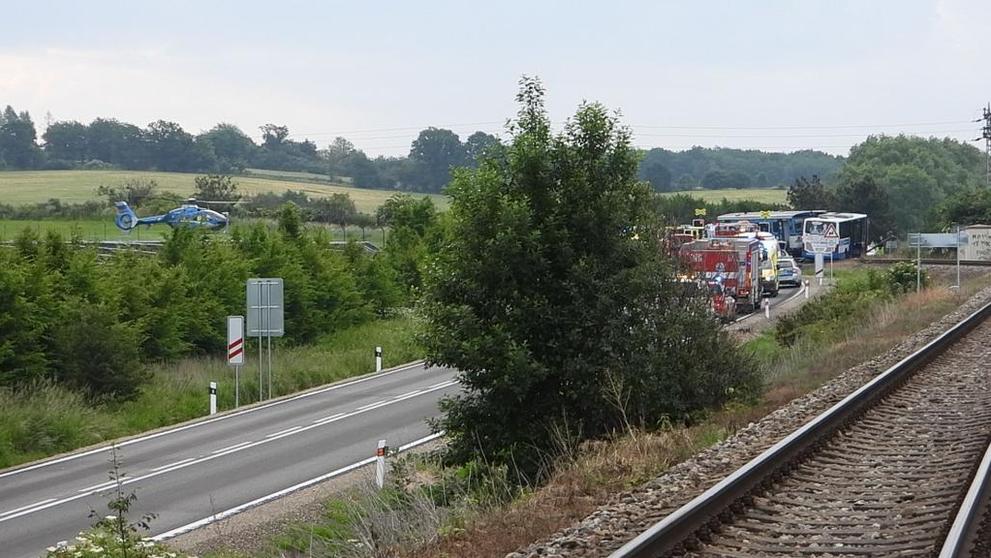 Srážka autobusu s vlakem na Benešovsku - 3