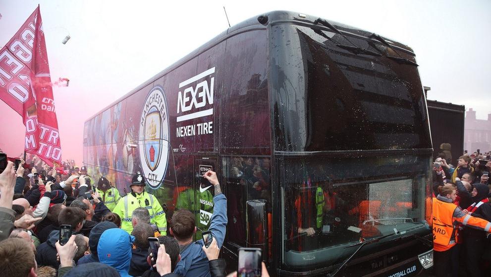 Útok na autobus Manchesteru City