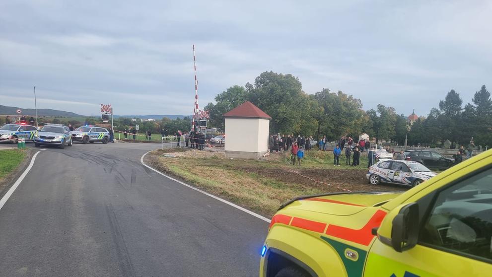 Nehoda na rally v Hořovicích