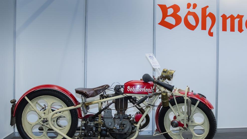 Historická verze motocyklu Čechie-Böhmerland