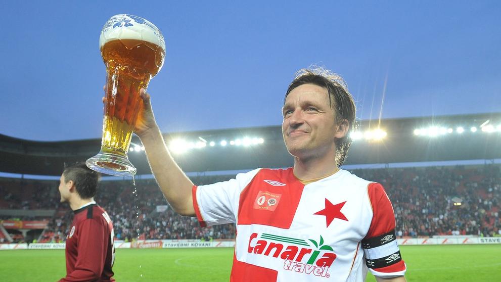 Vladimír Šmicer během své rozlučky v roce 2010