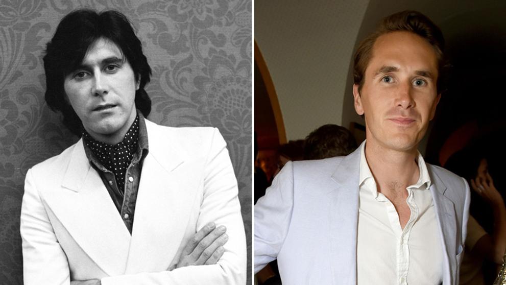 Podobnost dětí se slavnými rodiči za mlada - Bryan Ferry a syn Otis