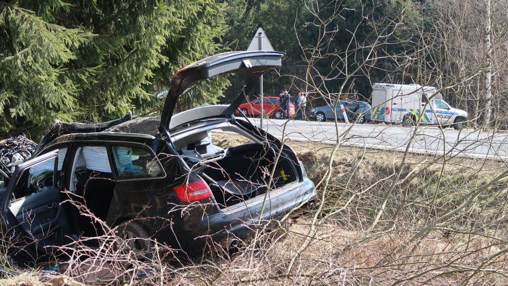 Řidič s kradeným vozem skončil po honičce ve stromě - 10