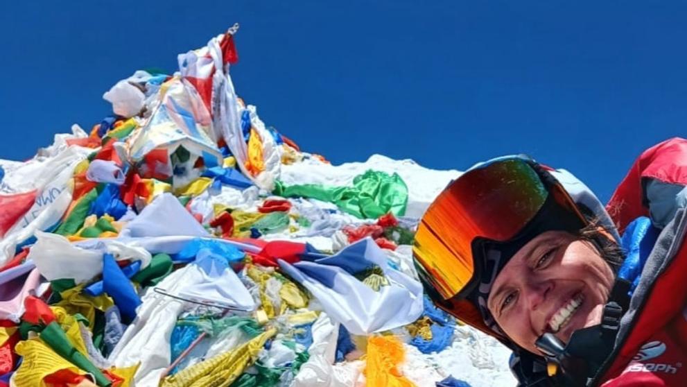 Česká horolezkyně Monika Benešová zdolala Mount Everest (5)
