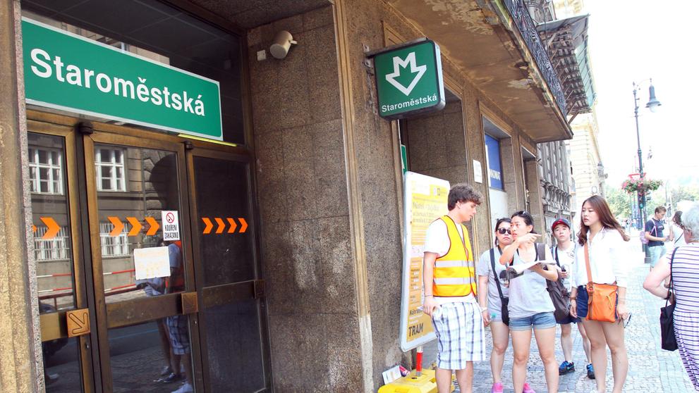Uzavřená trasa A pražského metra - 9