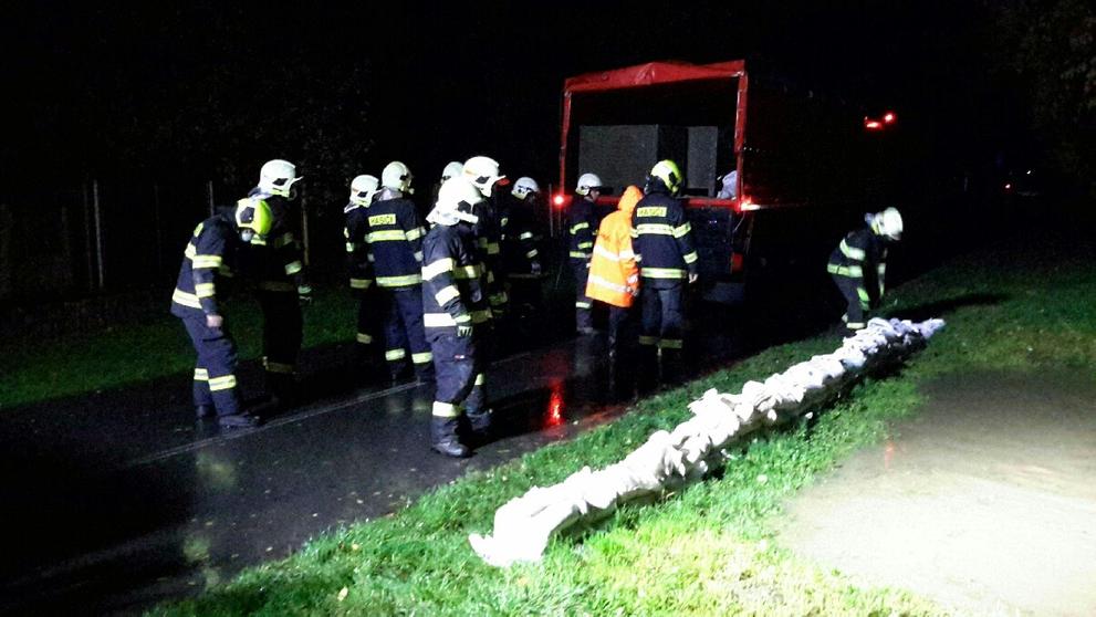 Déšť zvednul hladiny v Olomouckém kraji - 2