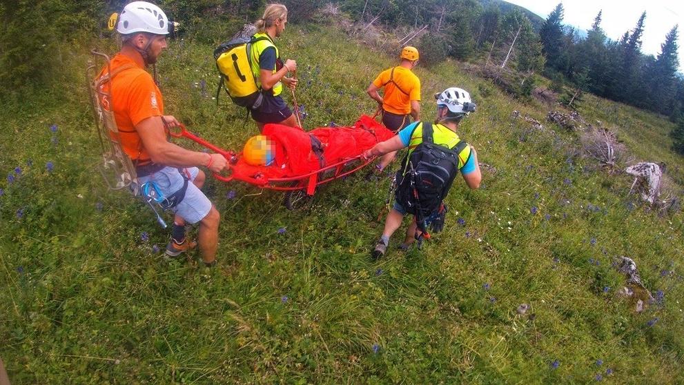 Komplikovaná záchrana české turistky na Slovensku - 3