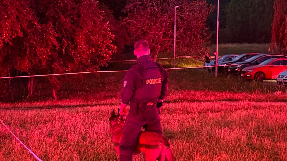 Zásah policie v Kunraticích