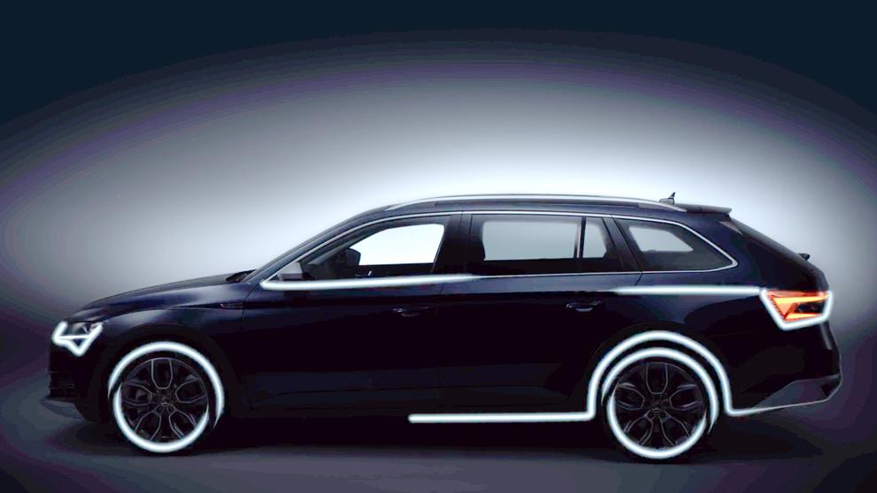 Modernizovaná Škoda Superb