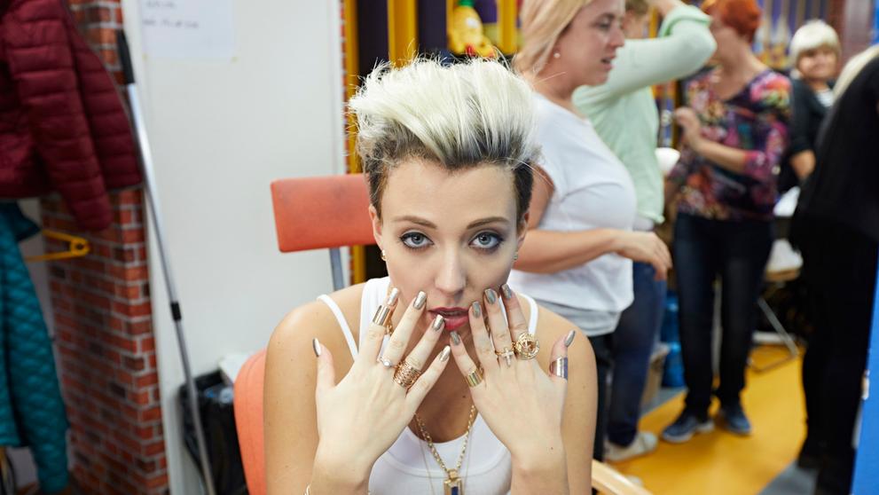 Anna Slováčková jako Miley Cyrus - 2